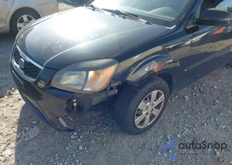 2010 Kia Rio Lx from USA, damaged, VIN KNADH4A37A6631382